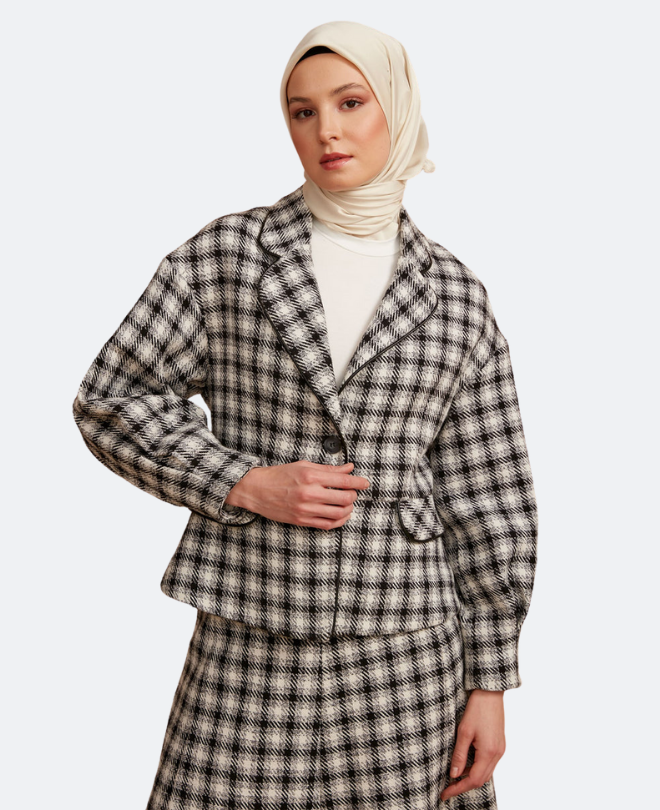 Veste à Carreaux